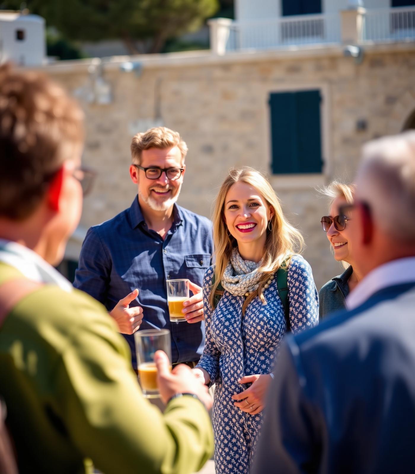 PURE ONE representative welcoming guests